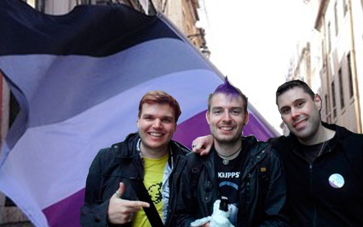 Robin, Thom e Steve - sexo não faz falta pra eles Reprodução do Facebook/Montagem Aroldo Pinheiro