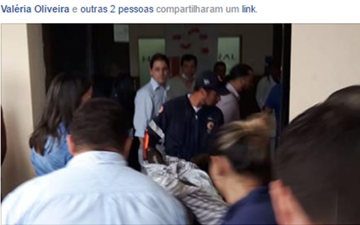 Reprodução Facebook / Emily Costa G1