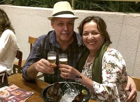 Foto feita por garçom de algum boteco brasiliense