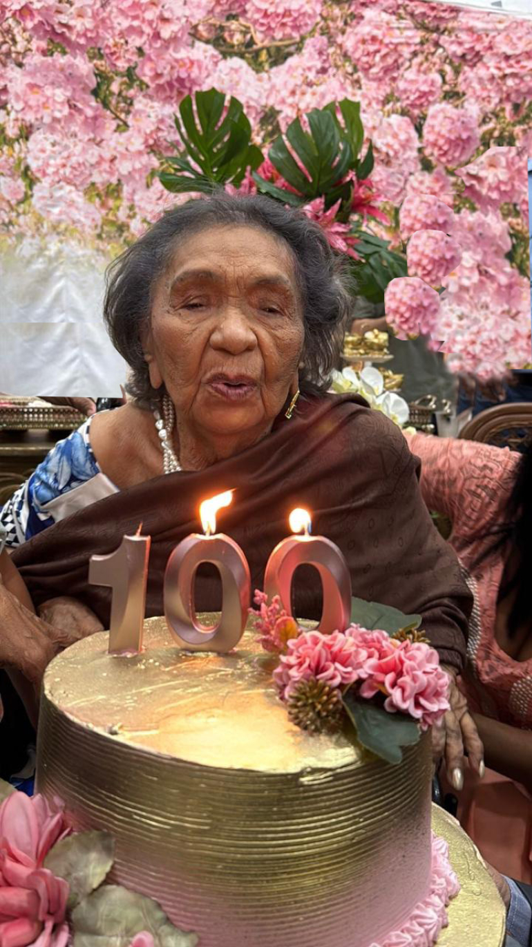 Dona Jarib vence a barreira dos 100 anos