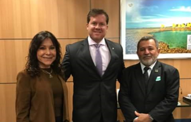 Carlos Barbudo em Brasília