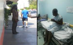 Da indiferença das ruas, aos cuidados no hospital
